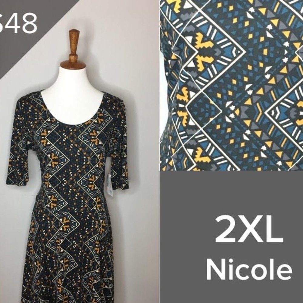 LuLaRoe Nicole Dress